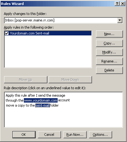 MS Outlook Email Setup