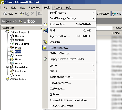 MS Outlook Email Setup